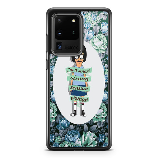 Tina Belcher Flower Woman Quotes Galaxy S20 Ultra Case