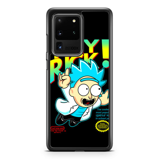 Tiny Rick Let Me Out Galaxy S20 Ultra Case