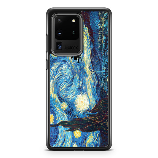 Witch Flying In Van Gogh Starry Night Galaxy S20 Ultra Case