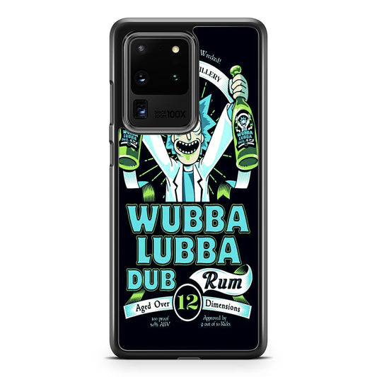 Wubba Lubba Dub Rum Galaxy S20 Ultra Case