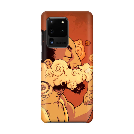 Artistic Psychedelic Smoke Galaxy S20 Ultra Case