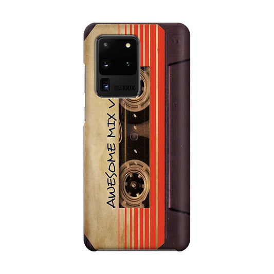 Awesome Mix Vol 1 Cassette Galaxy S20 Ultra Case