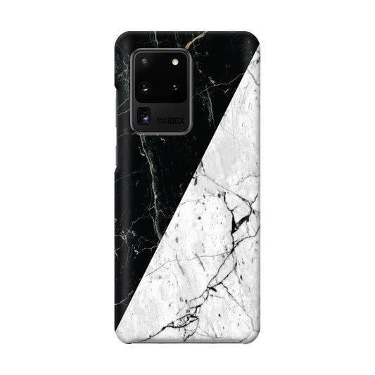 B&W Marble Galaxy S20 Ultra Case