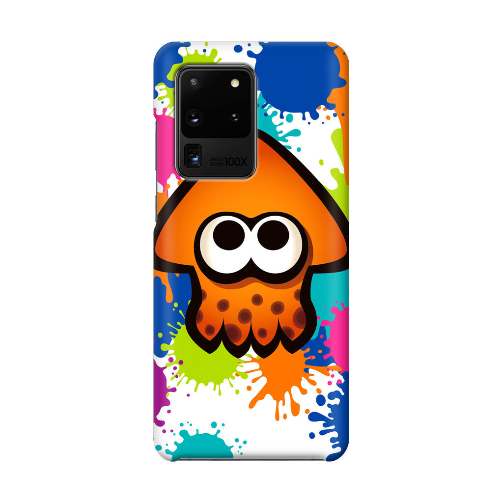 Splatoon Squid Galaxy S20 Ultra Case