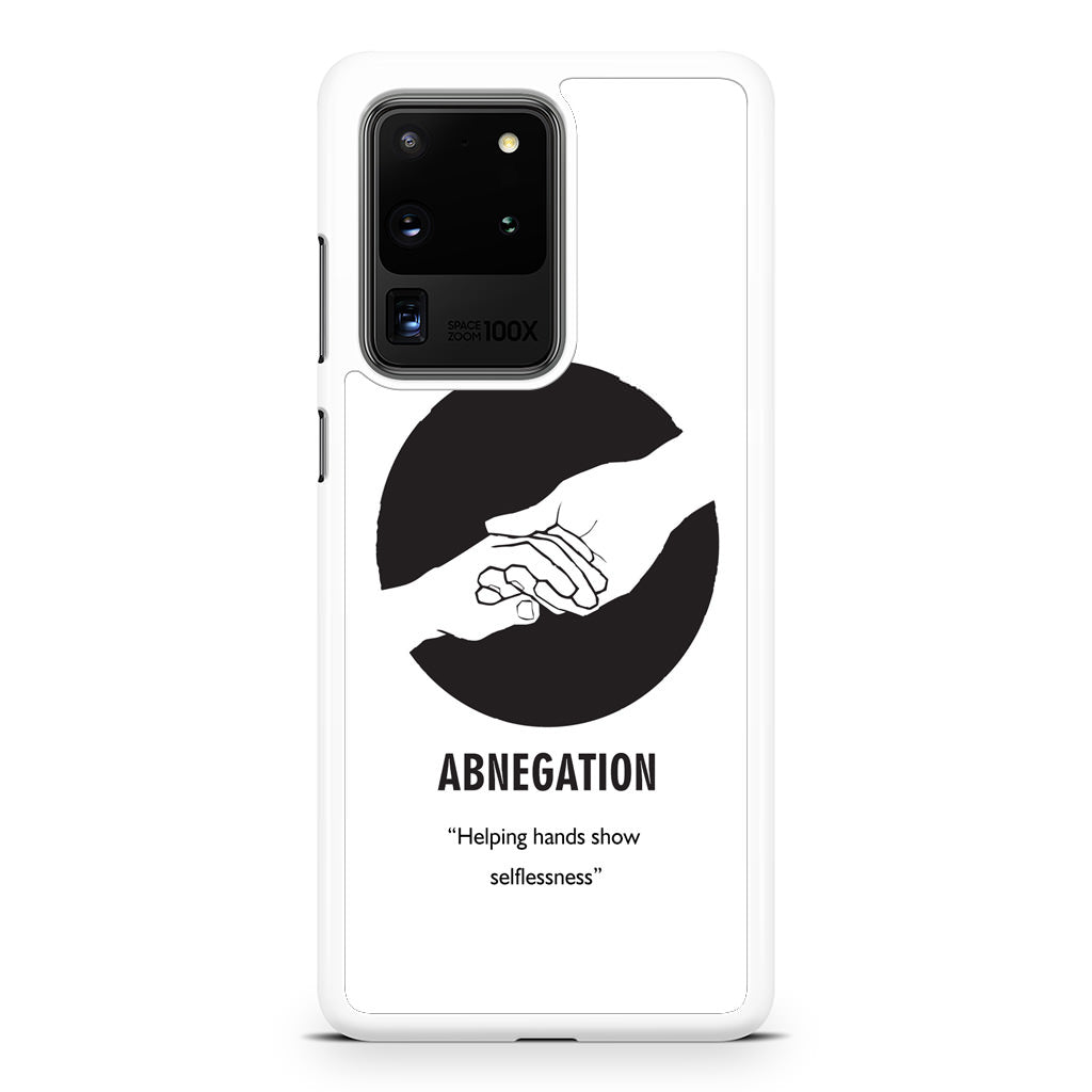 Abnegation Divergent Faction Galaxy S20 Ultra Case