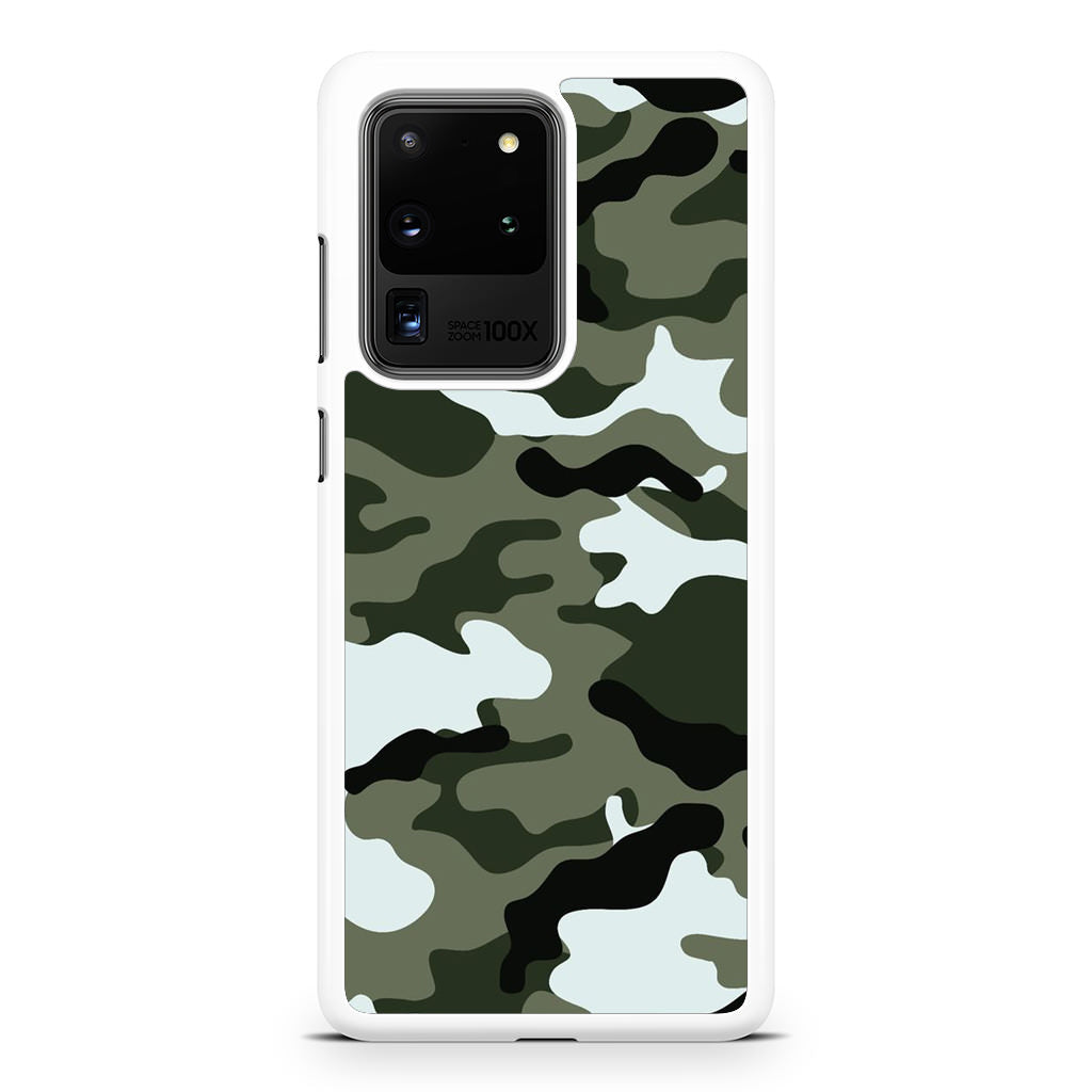 Military Green Camo Galaxy S20 Ultra Case