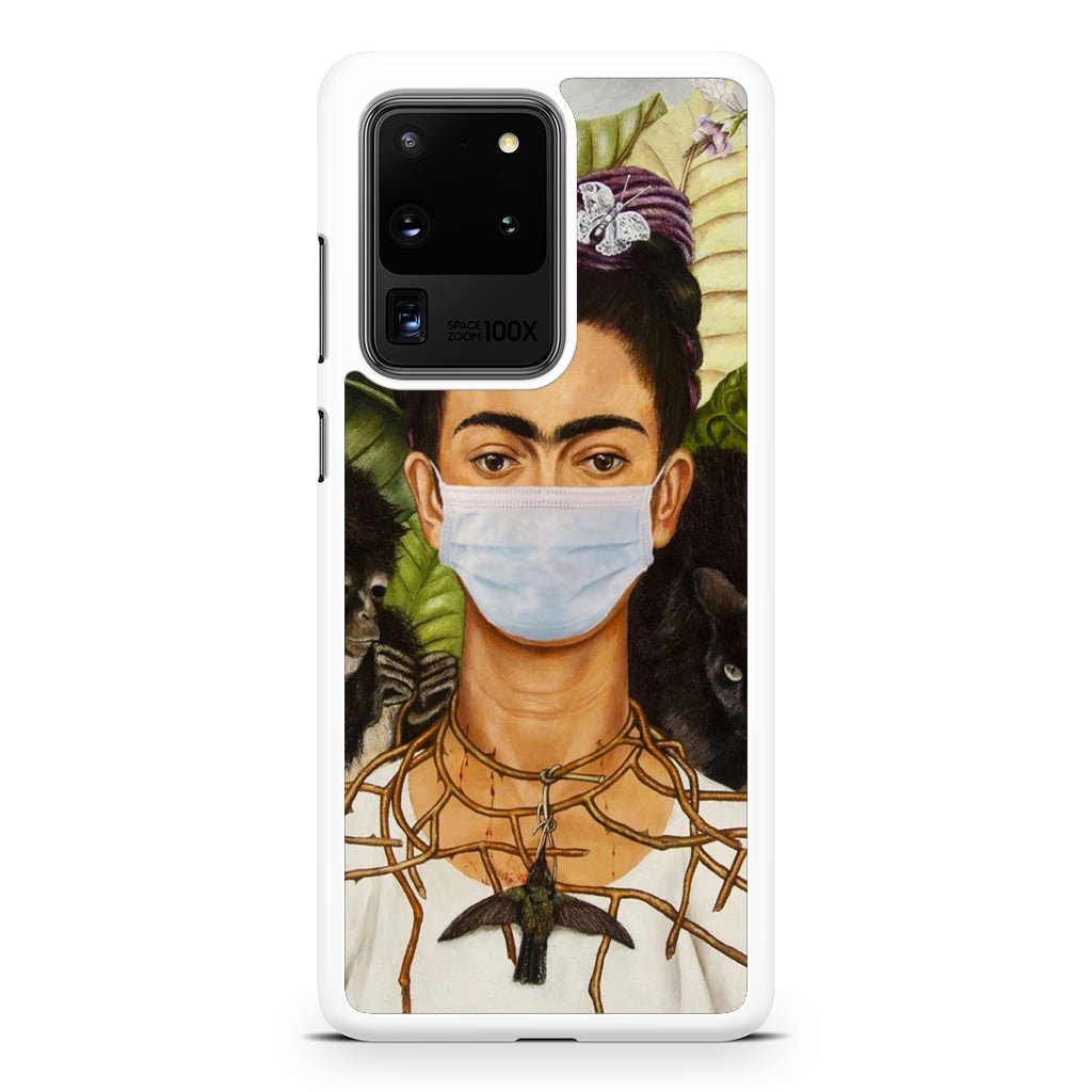 Frida Kahlo Wear Mask Galaxy S20 Ultra Case
