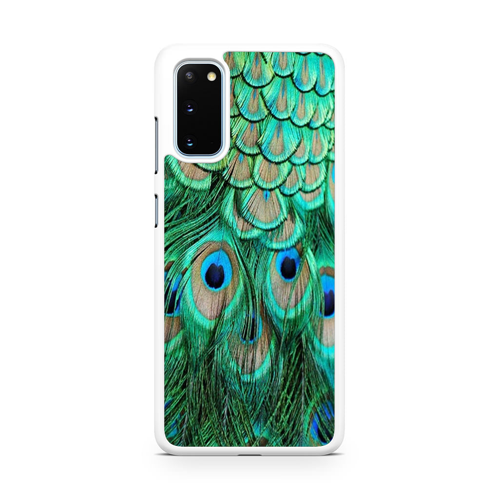 Peacock Feather Galaxy S20 Case