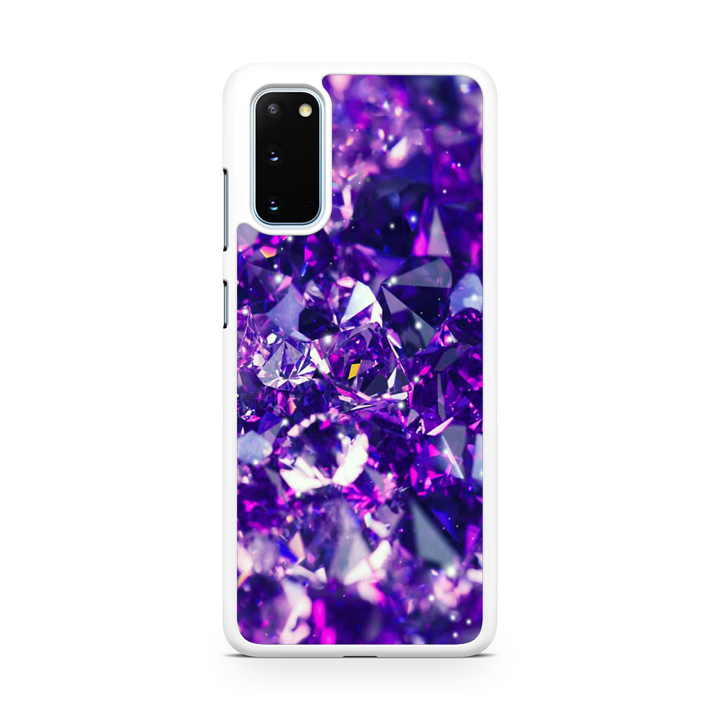 Purple Crystal Galaxy S20 Case