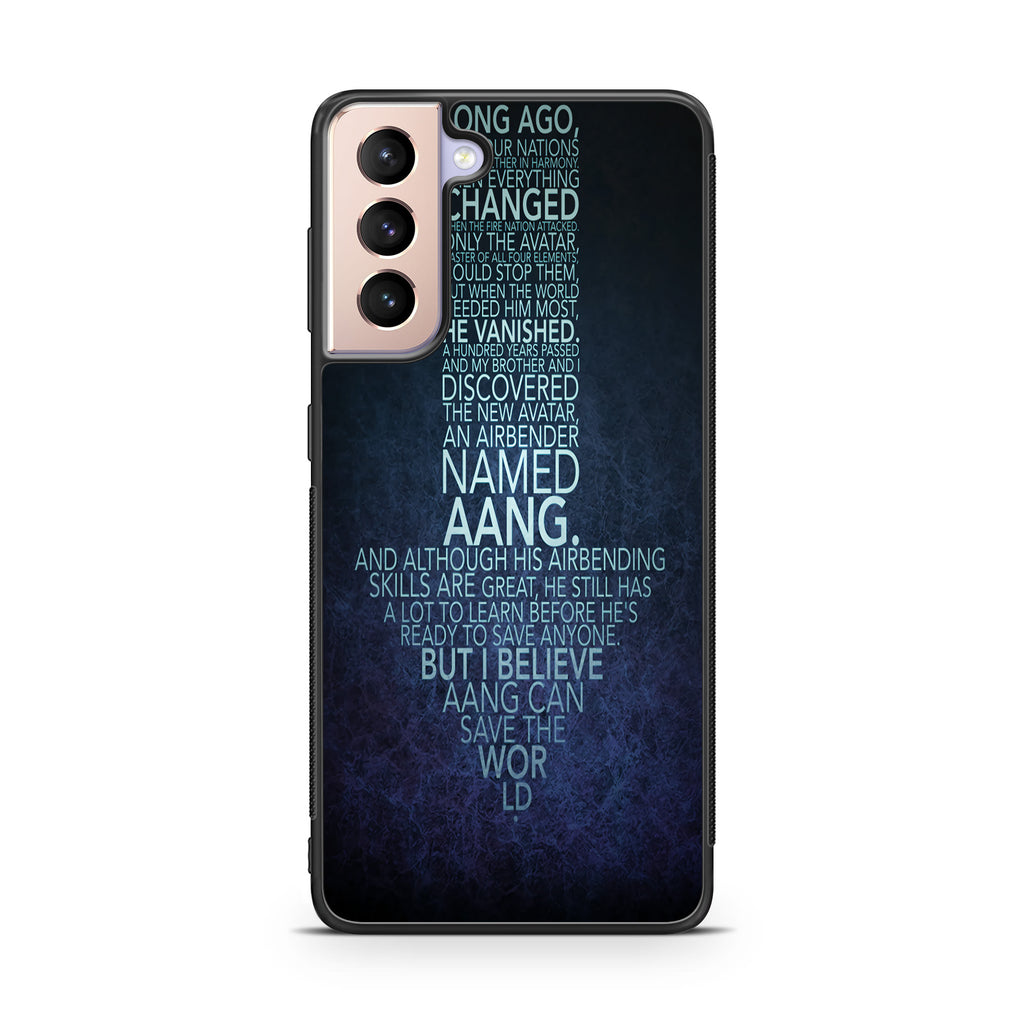 Avatar Quotes Galaxy S21 / S21 Plus / S21 FE 5G Case