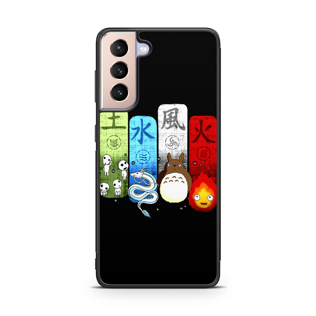 Ghibli Elemental Charms Galaxy S21 / S21 Plus / S21 FE 5G Case