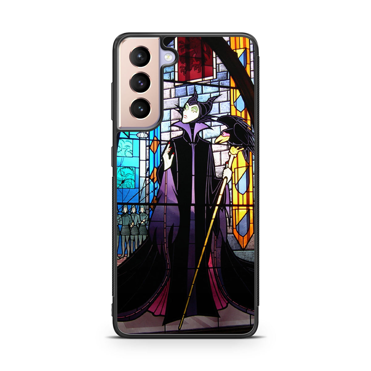 Maleficent Sleeping Beauty Glass Art Galaxy S21 / S21 Plus / S21 FE 5G Case