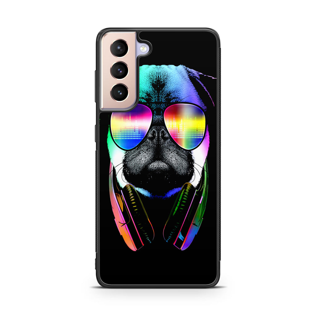 Music Lover Pug V Galaxy S21 / S21 Plus / S21 FE 5G Case