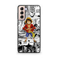 One Piece Luffy Comics Galaxy S21 / S21 Plus / S21 FE 5G Case