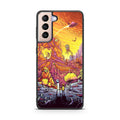 Rick And Morty Alien Planet Galaxy S21 / S21 Plus / S21 FE 5G Case