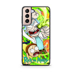 Rick And Morty Shoot Portal Gun Galaxy S21 / S21 Plus / S21 FE 5G Case