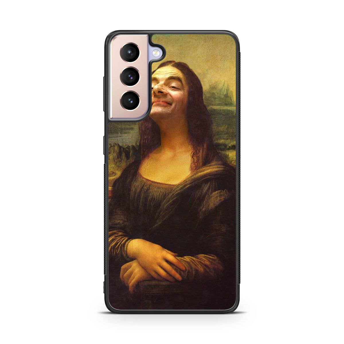 Rowan Atkinson Monalisa Funny Galaxy S21 / S21 Plus / S21 FE 5G Case