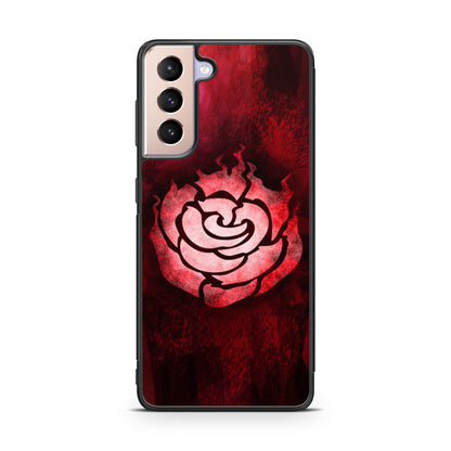 RWBY Ruby Rose Symbol Galaxy S21 / S21 Plus / S21 FE 5G Case