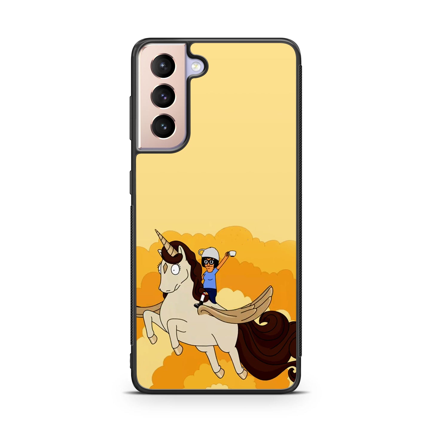 Tina Belcher And Unicorn Galaxy S21 / S21 Plus / S21 FE 5G Case