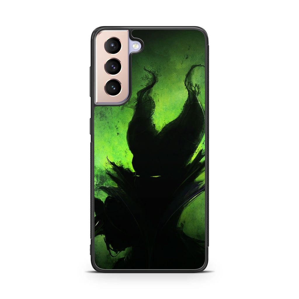 Villains Maleficent Silhouette Galaxy S21 / S21 Plus / S21 FE 5G Case