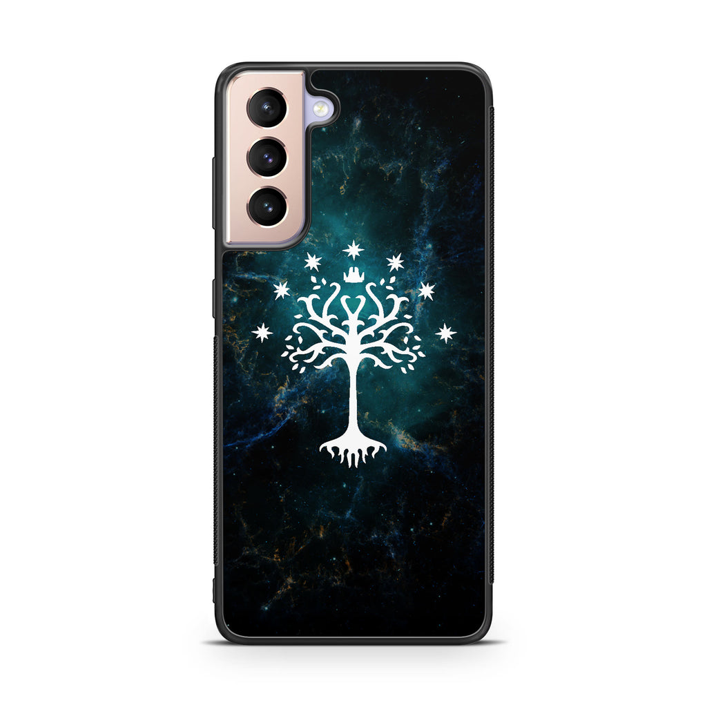 White Tree Of Gondor In Space Nebula Galaxy S21 / S21 Plus / S21 FE 5G Case