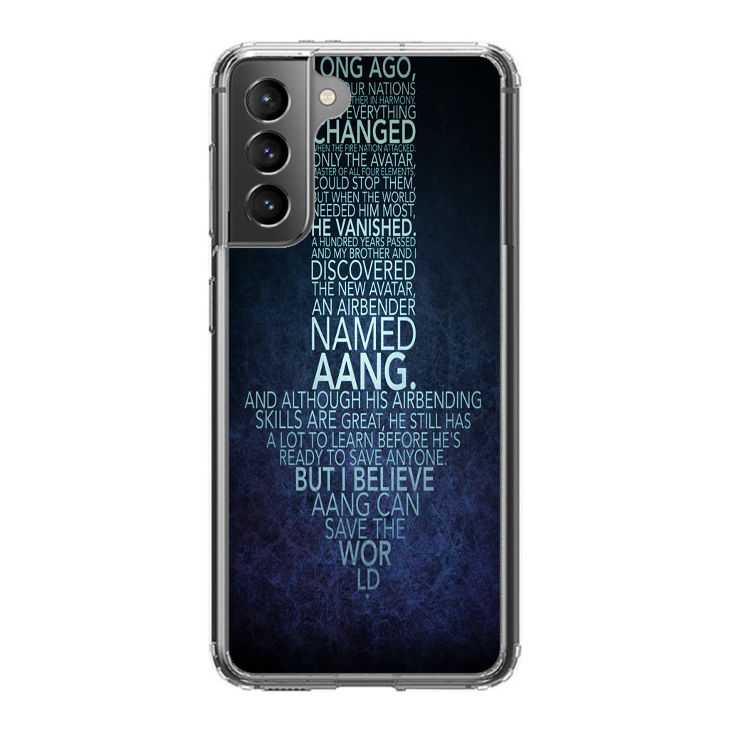 Avatar Quotes Galaxy S21 / S21 Plus / S21 FE 5G Case