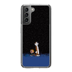 Calvin and Hobbes Space Galaxy S21 / S21 Plus / S21 FE 5G Case