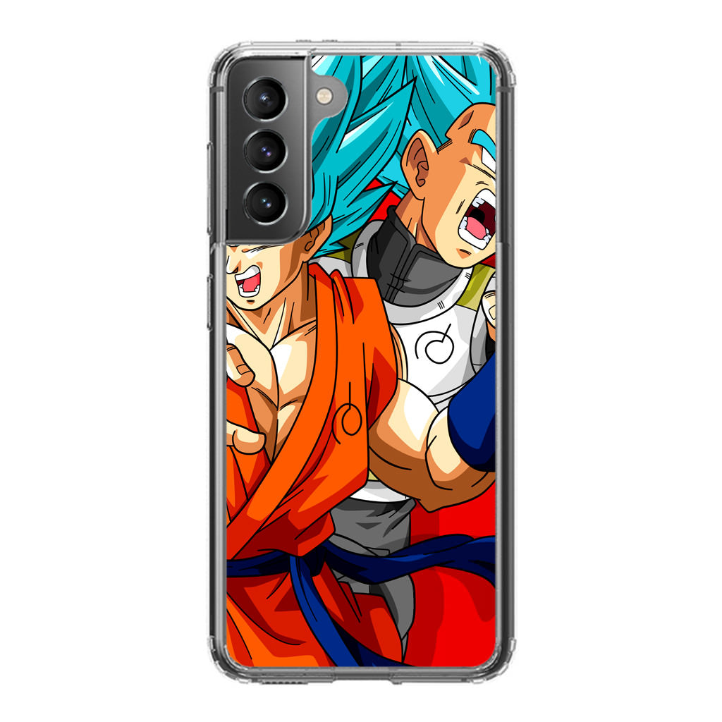 Dragon Ball Super SSGSS Goku And Vegeta Galaxy S21 / S21 Plus / S21 FE 5G Case