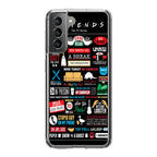 Friends TV Show Quotes Poster Galaxy S21 / S21 Plus / S21 FE 5G Case