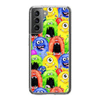 Monster Watercolor Art Galaxy S21 / S21 Plus / S21 FE 5G Case