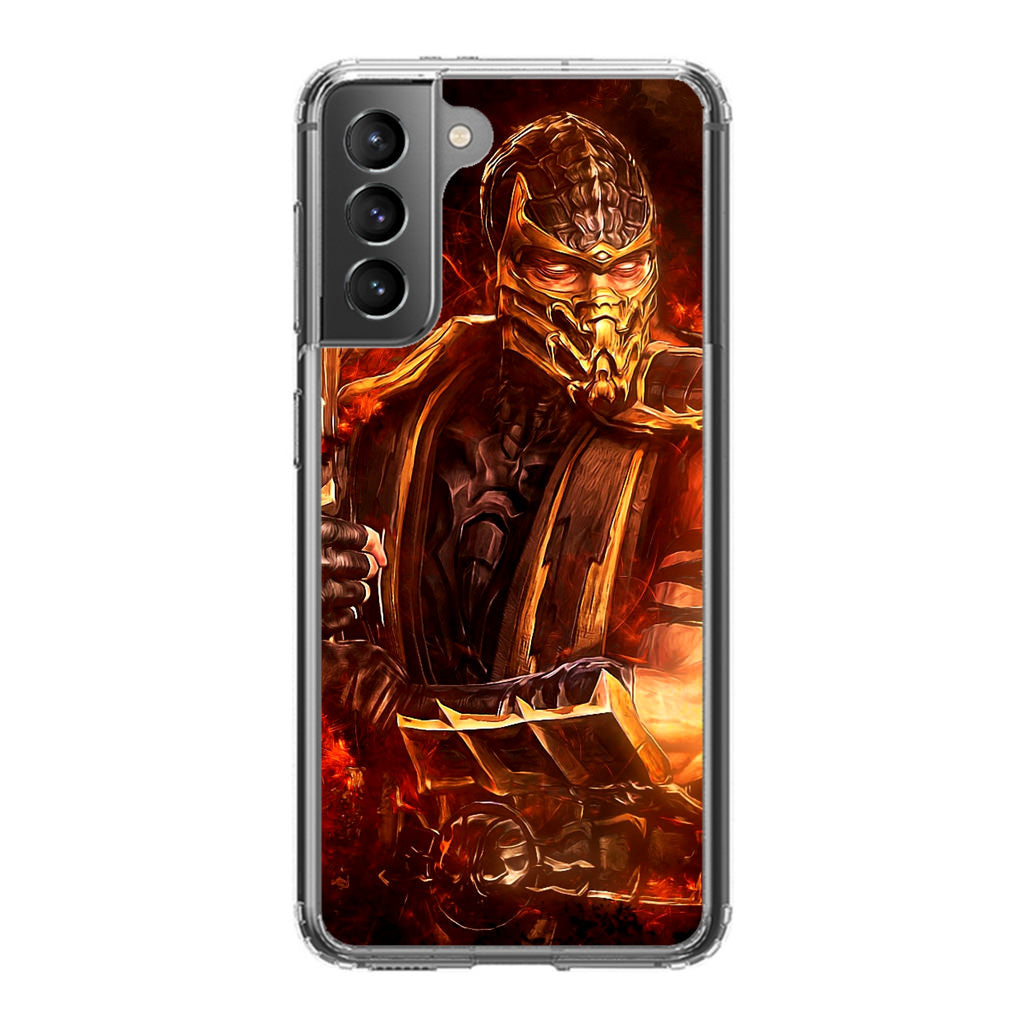 Mortal Kombat Scorpion Galaxy S21 / S21 Plus / S21 FE 5G Case