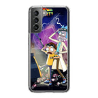 Rick And Morty Back To The Future Galaxy S21 / S21 Plus / S21 FE 5G Case