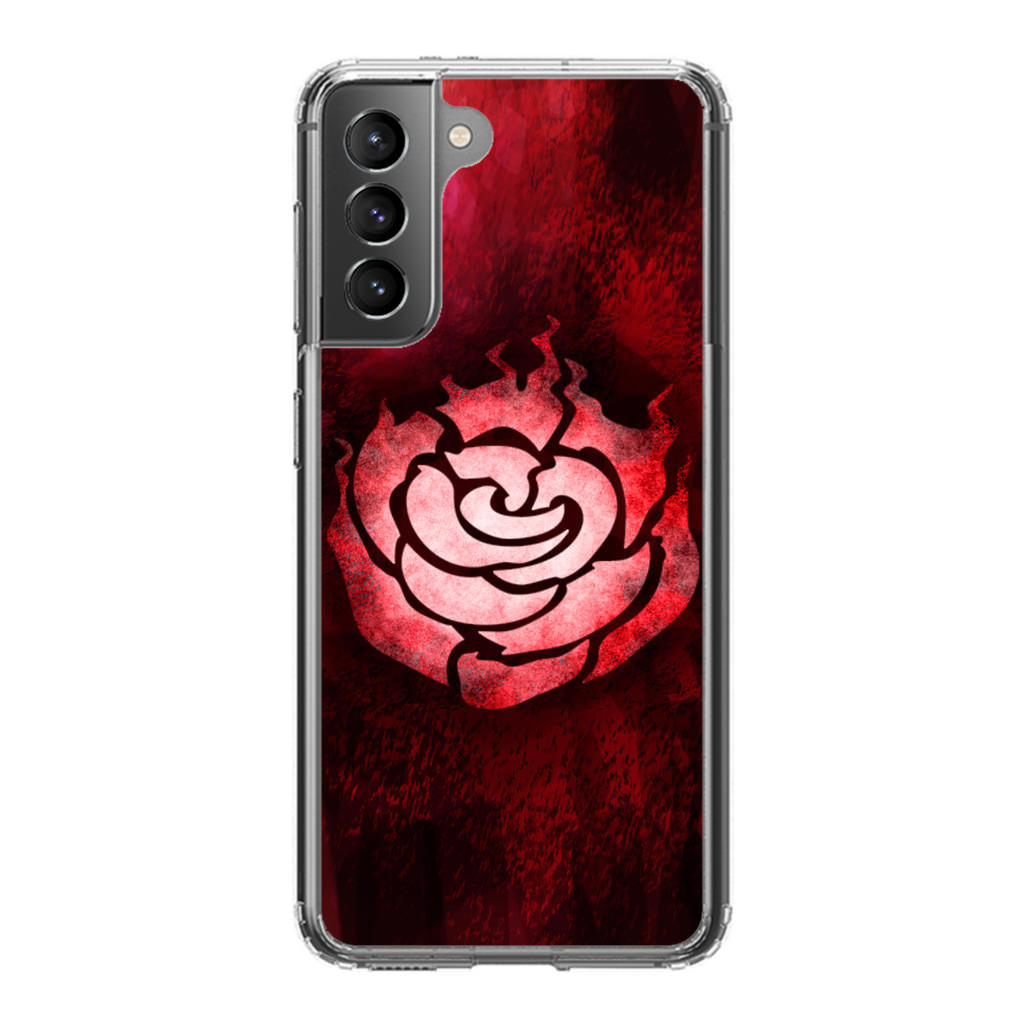 RWBY Ruby Rose Symbol Galaxy S21 / S21 Plus / S21 FE 5G Case