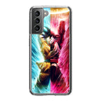 Spirit Bomb Split Goku Dragon Ball Galaxy S21 / S21 Plus / S21 FE 5G Case