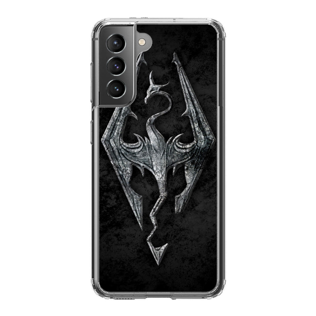 The Elder Scrolls V Skyrim Logo Galaxy S21 / S21 Plus / S21 FE 5G Case