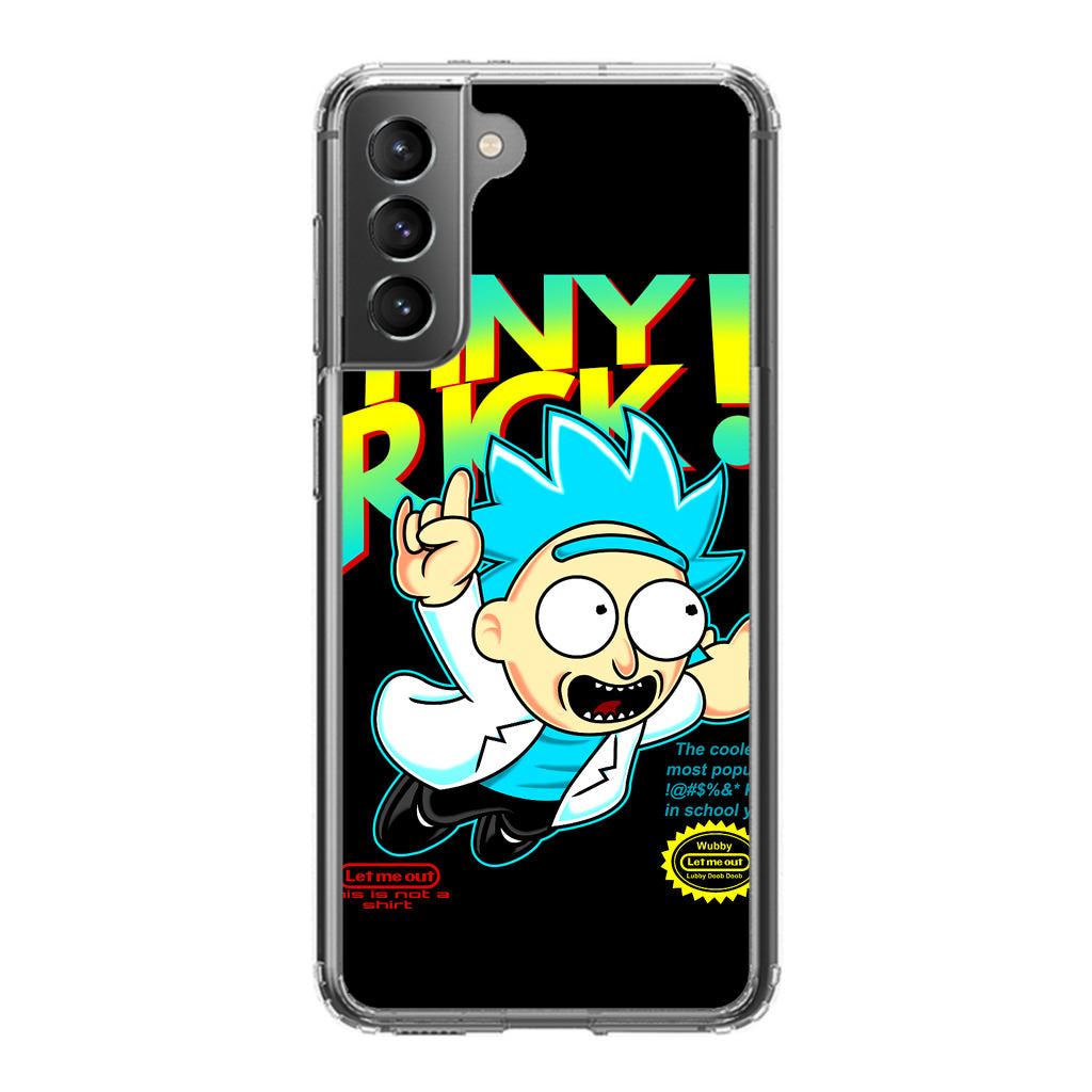 Tiny Rick Let Me Out Galaxy S21 / S21 Plus / S21 FE 5G Case