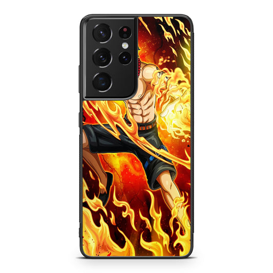 Ace Fire Fist Galaxy S21 Ultra Case