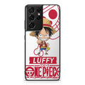 Chibi Luffy Galaxy S21 Ultra Case