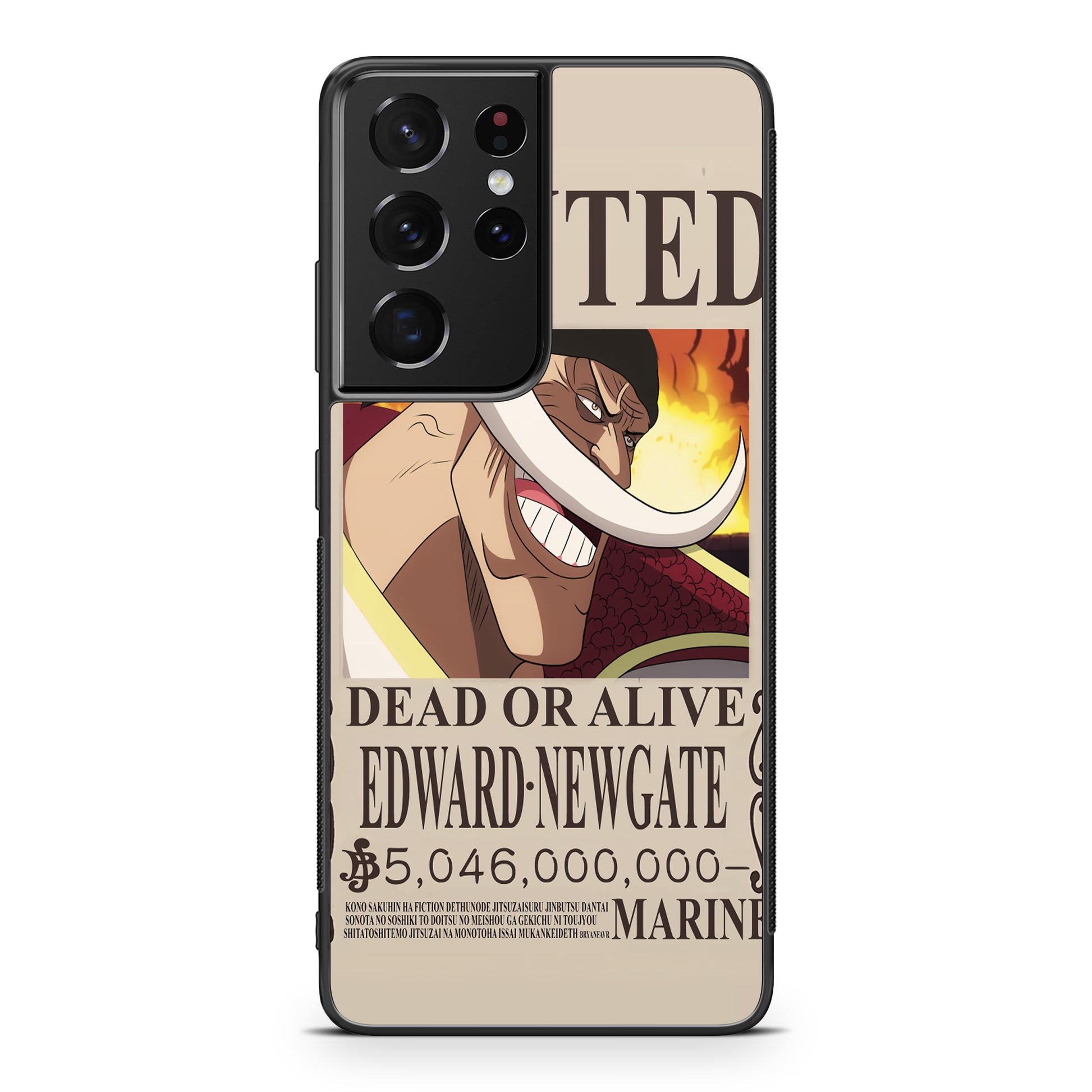 Edward Newgate Bounty Galaxy S21 Ultra Case