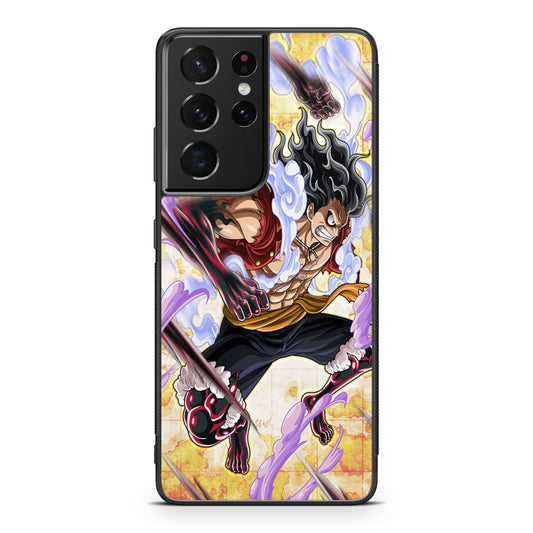 Luffy Gomu Gomu No Black Mamba Galaxy S21 Ultra Case