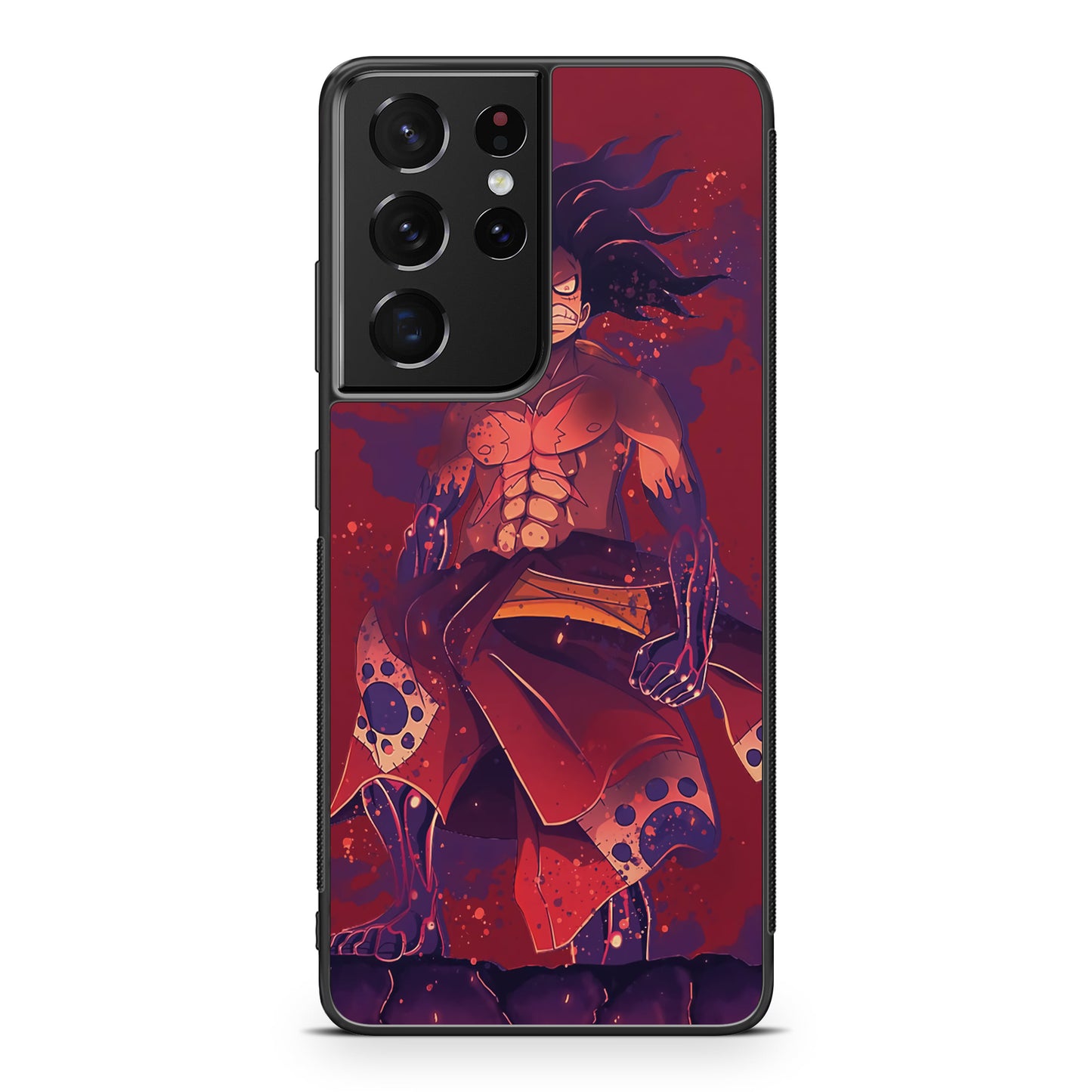 Luffy Snake Man Art Galaxy S21 Ultra Case