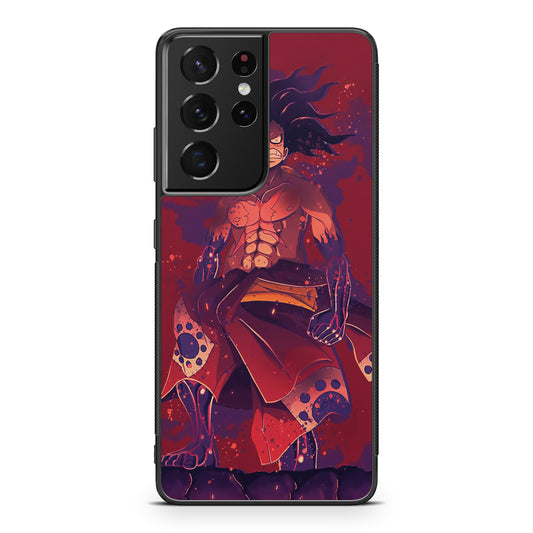 Luffy Snake Man Art Galaxy S21 Ultra Case