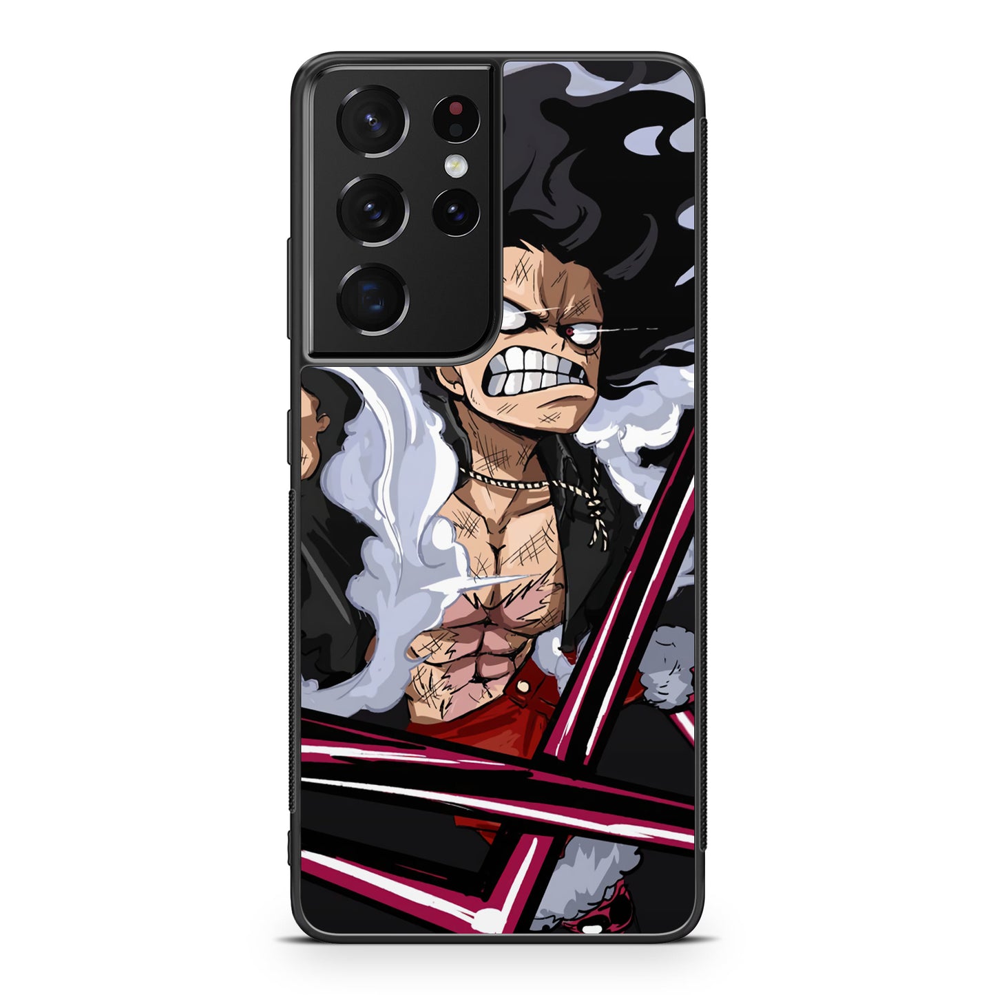 Luffy Snake Man Culverin Art Galaxy S21 Ultra Case