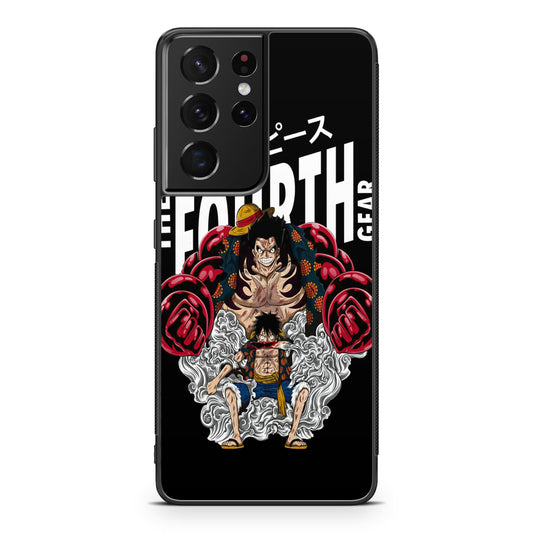 Luffy The Fourth Gear Black Galaxy S21 Ultra Case