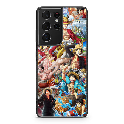 Monkey D Luffy Collections Galaxy S21 Ultra Case