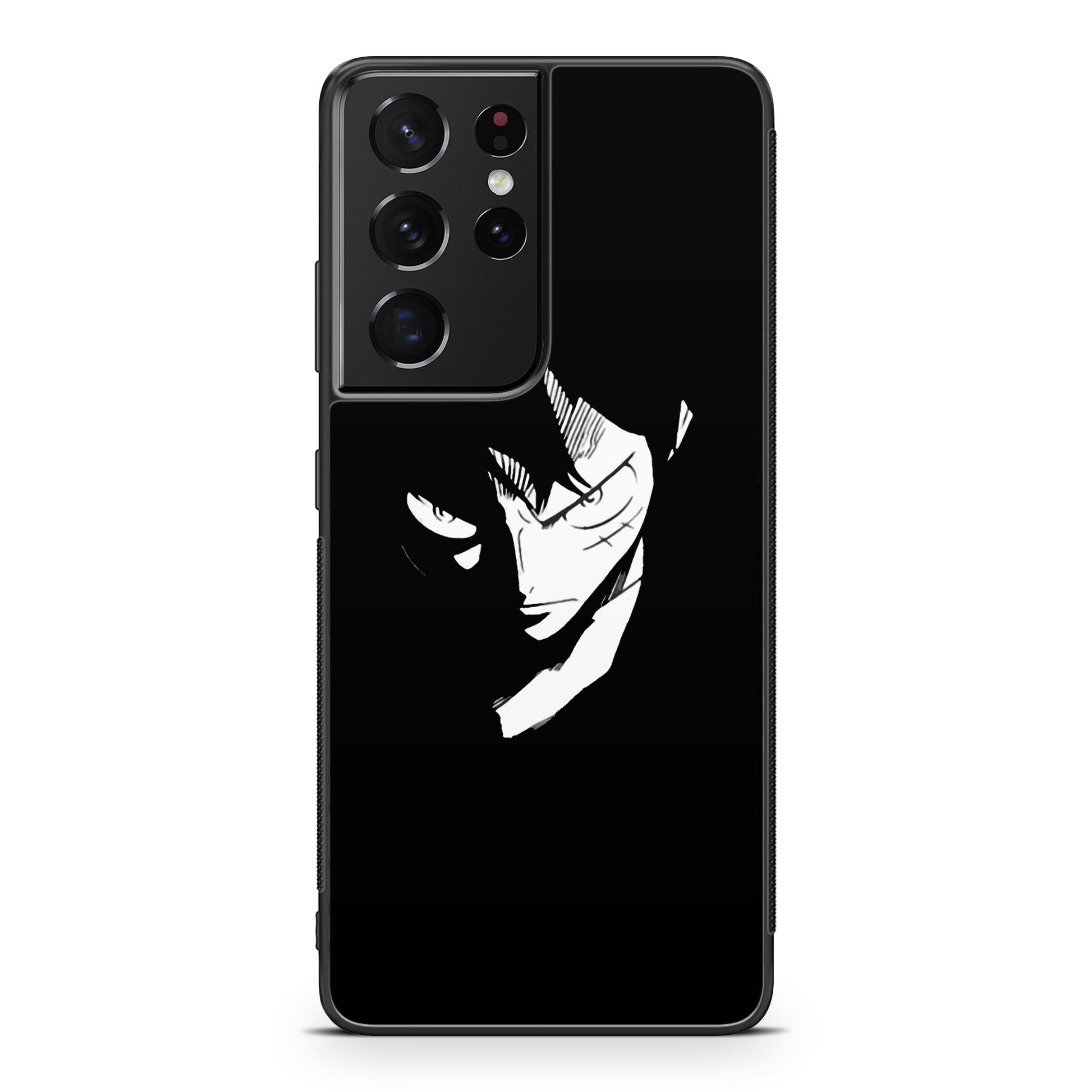 Monkey D Luffy Silhouette Galaxy S21 Ultra Case