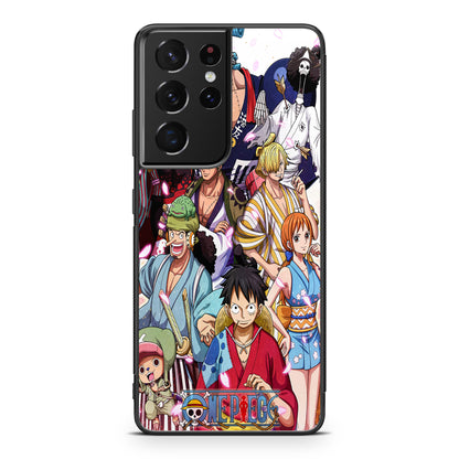 Mugiwara Crew Wano Galaxy S21 Ultra Case
