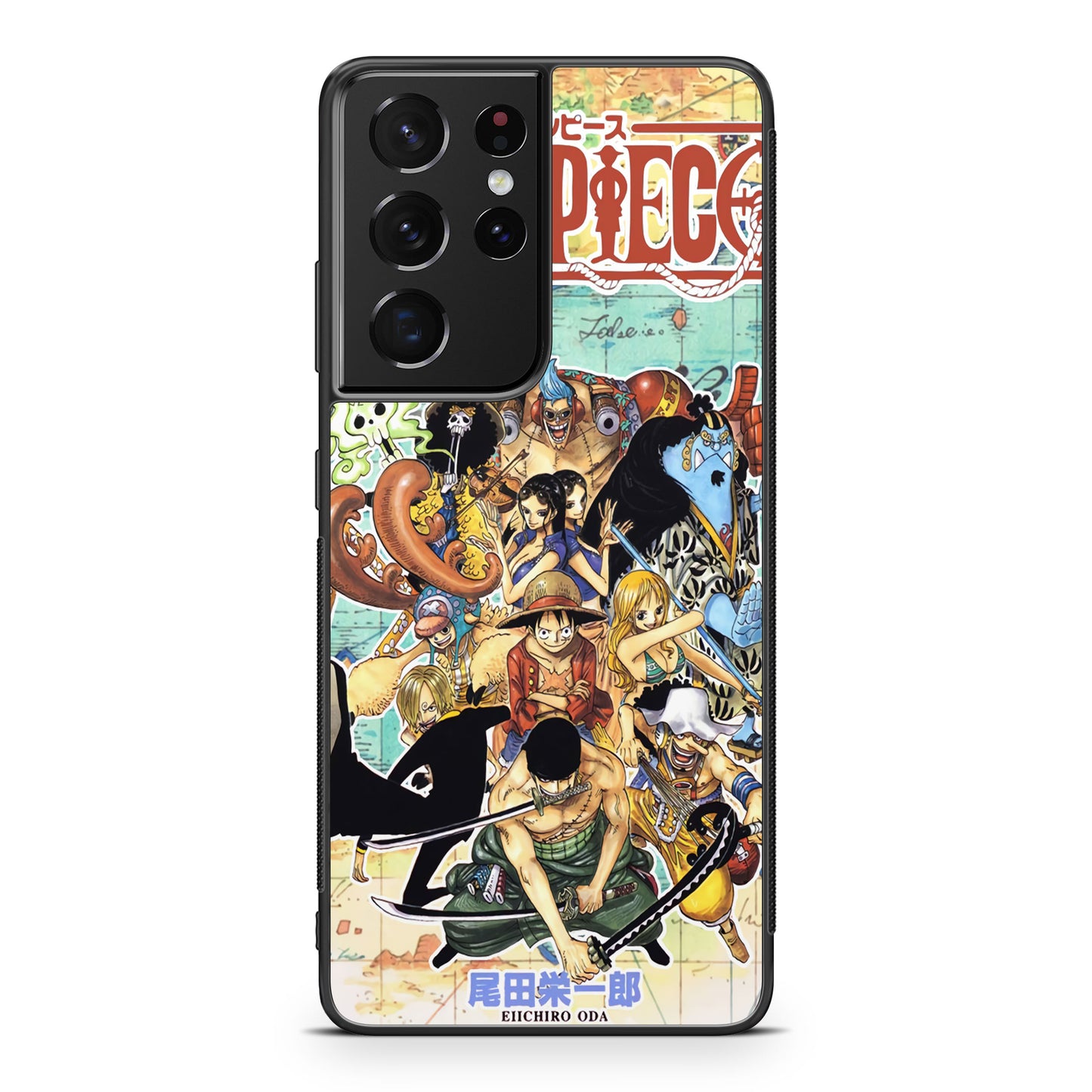 One Piece Comic Straw Hat Pirate Galaxy S21 Ultra Case