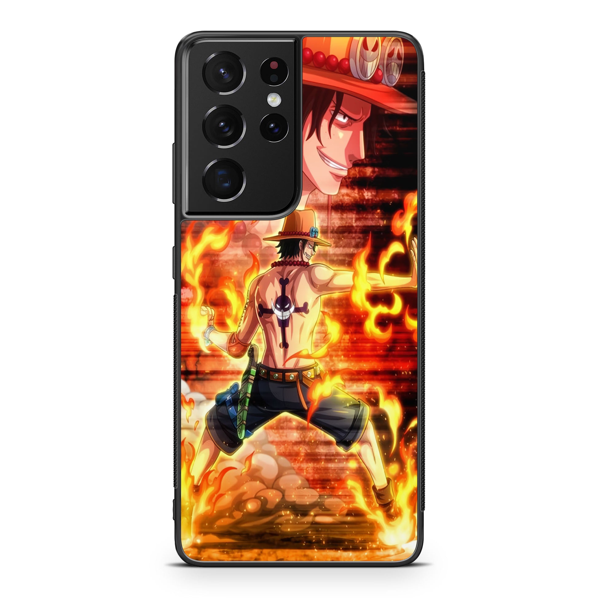Portgas D Ace One Piece Galaxy S21 Ultra Case