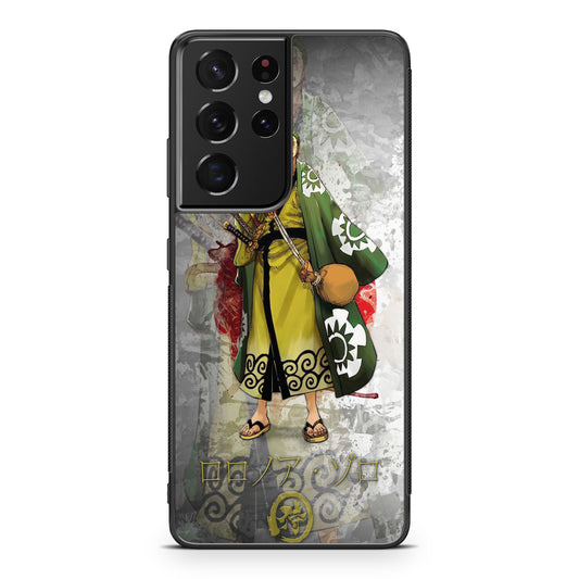 Roronoa Zoro Arc Wano Galaxy S21 Ultra Case